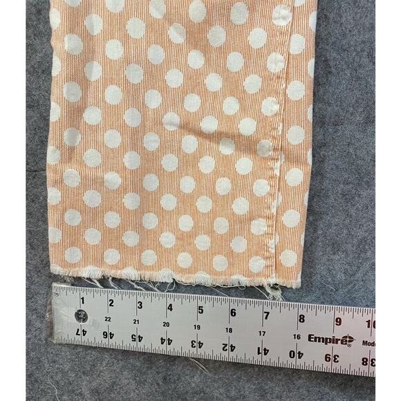 Anthropology Pilcro and the Letter Press Pants 31 Pink High-Rise Raw Hem - Picture 7 of 13